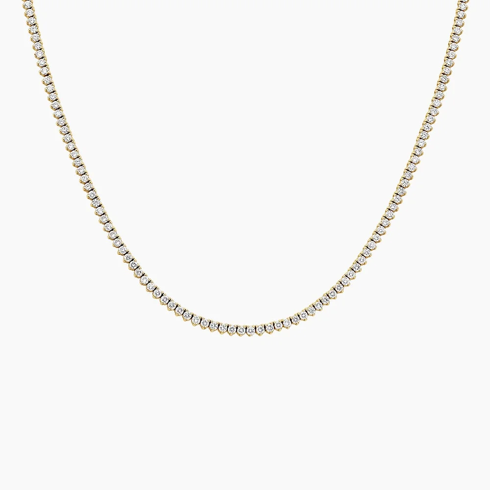 Lab Diamond Tennis Necklace