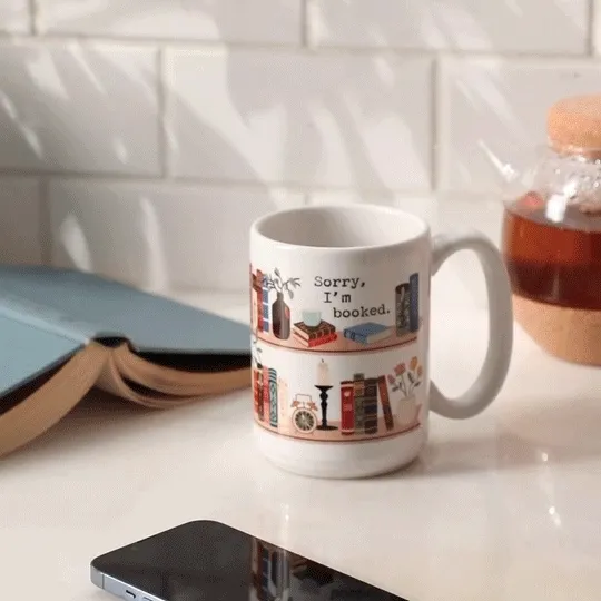 Literature Every Day Interactive QR Mug