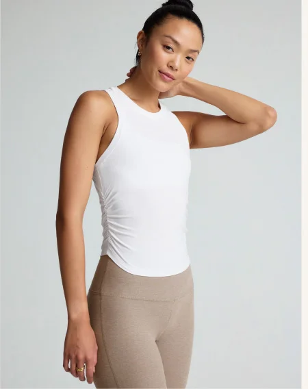 Featherweight Your Fit Shirred Tank