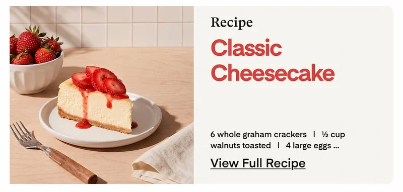 Classic Cheesecake