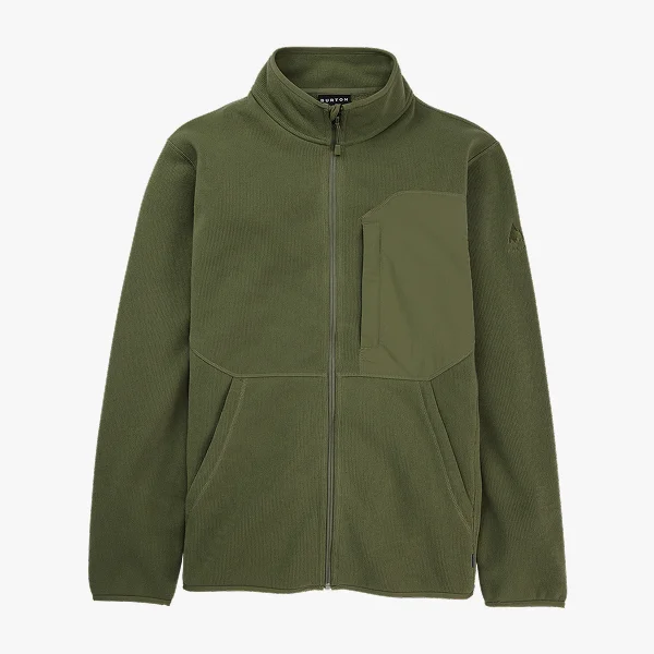 Men's Burton Runin Full-Zip Fleece