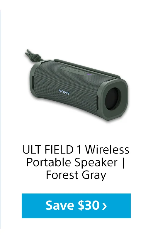 ULT FIELD 1 Wireless Portable Speaker | Forest Gray | Save