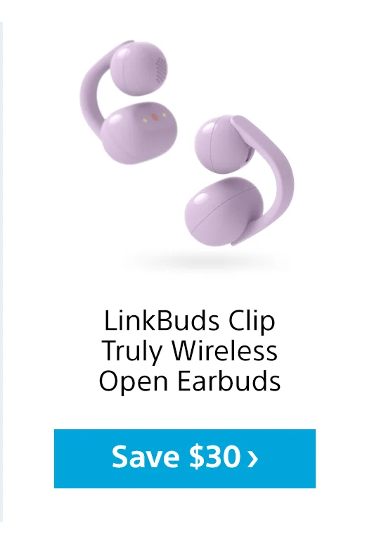 LinkBuds Clip Truly Wireless Open Earbuds | Save