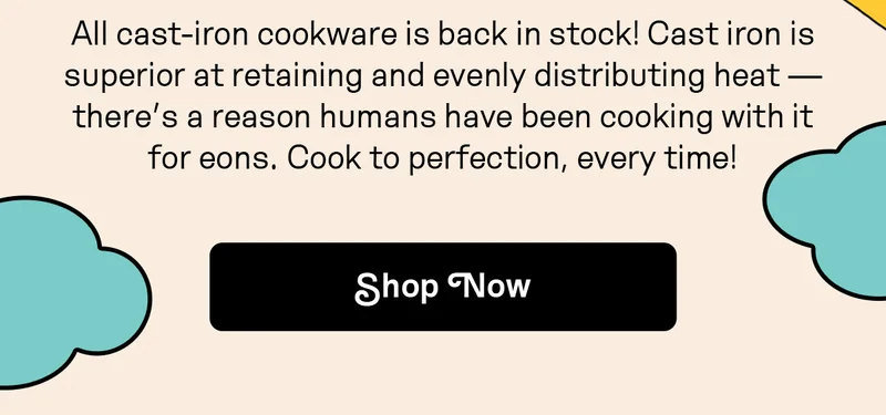 Shop All Cast Iron Products