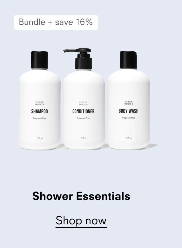 Shower Essentials