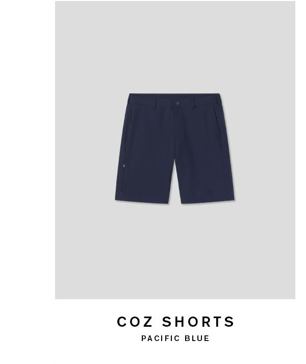 COZ Shorts Pacific Blue