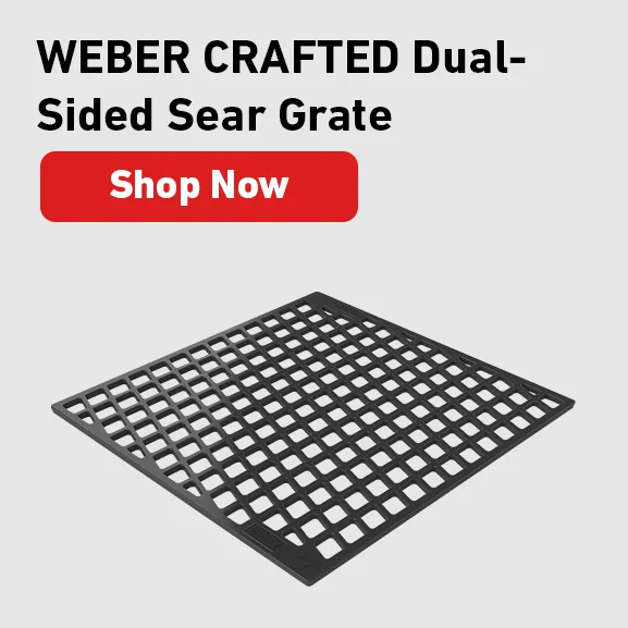 image of the Weber Crafted Dual-Sided SEAR GRATE