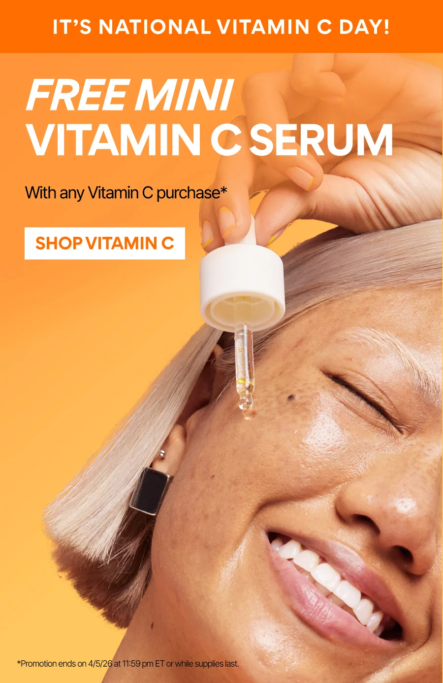 FREE MINI VITAMIN C SERUM