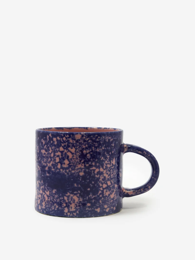 Image of Paige Mitchell Cobalt Sponged Mug - Pink