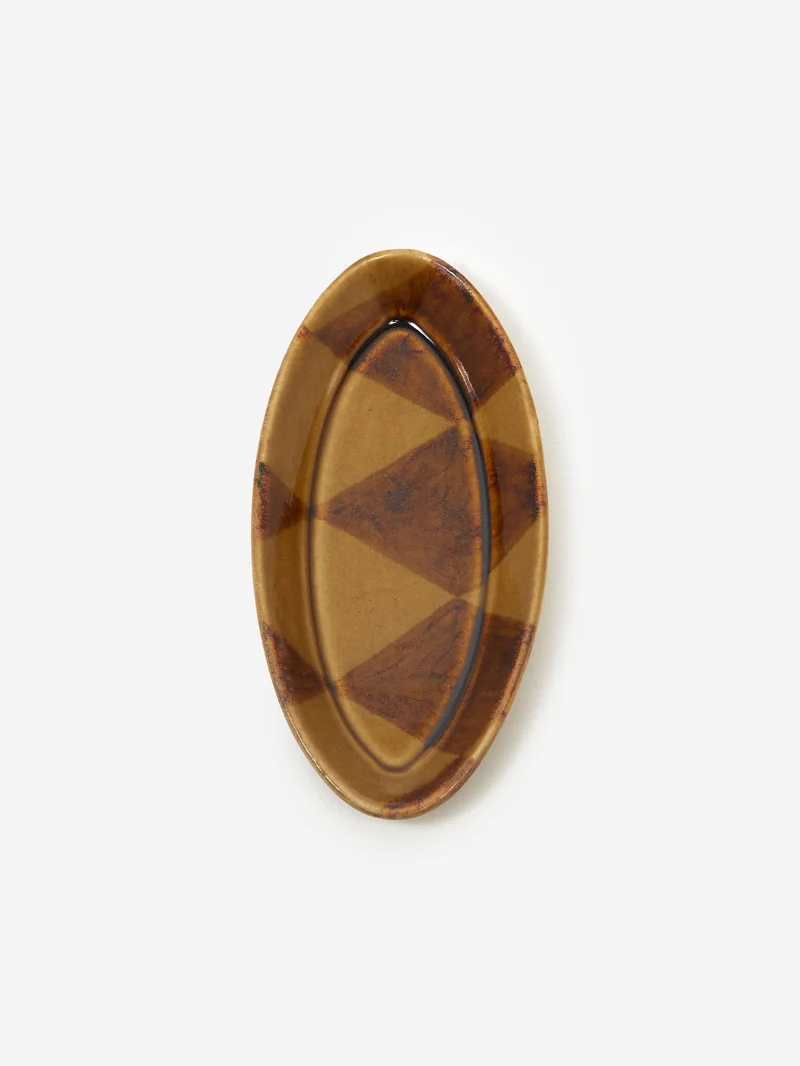 Image of Paige Mitchell Honey Glaze Dish - Thin Oval
