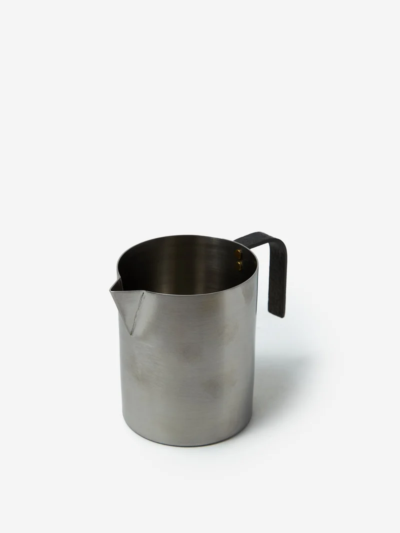 Image of ferm LIVING Obra Milk Jug - Stainless Steel