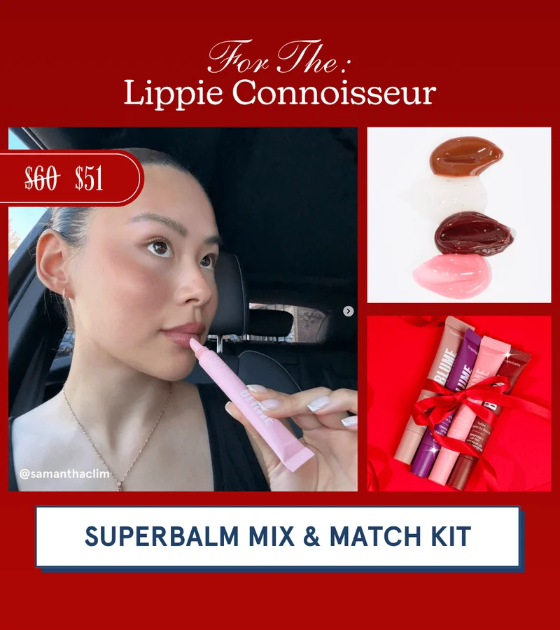For The: Lippie Connoisseur [SUPERBALM MIX & MATCH KIT]