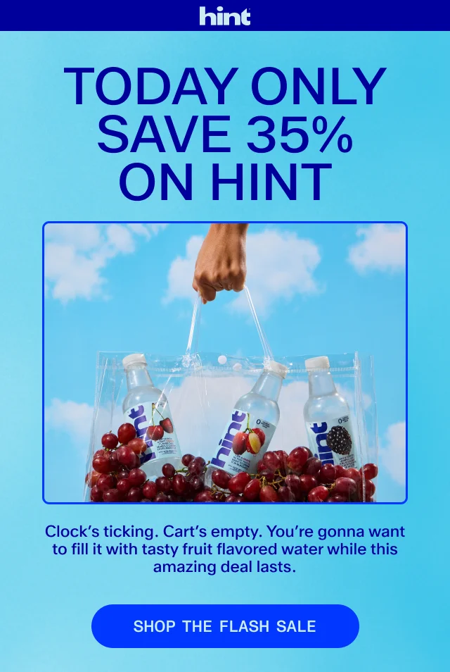 Save 35% - TODAY ONLY