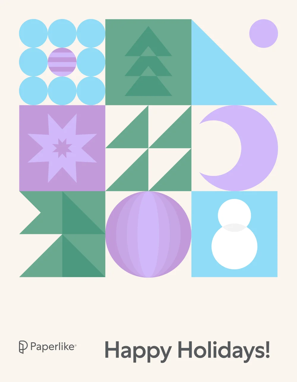 Happy Holidays from Paperlike