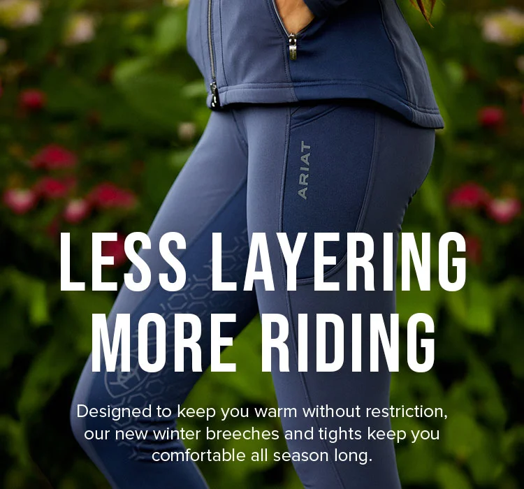 LESS LAYERING MORE RIDING