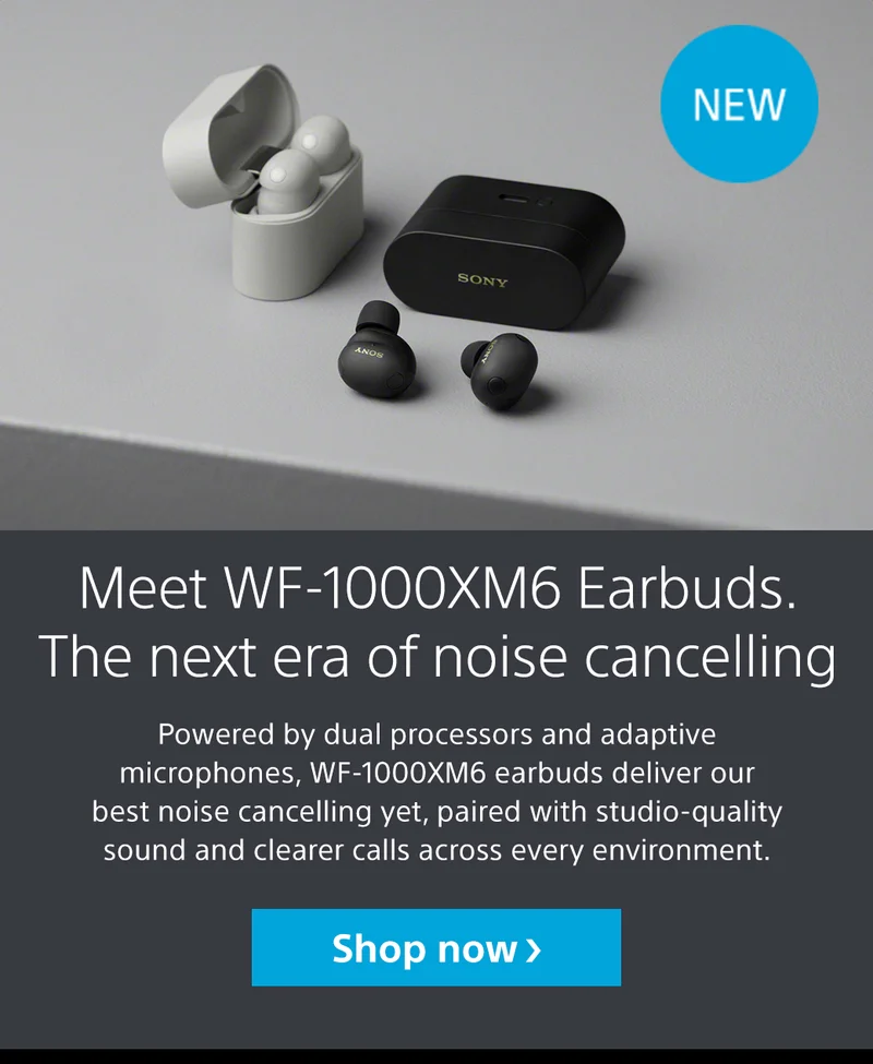 New | WF-1000XM6 | Shop now