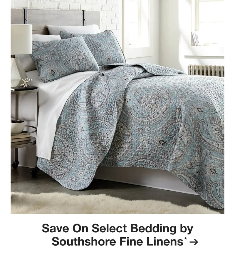 Save On Select Bedding by Southshore Fine Linens