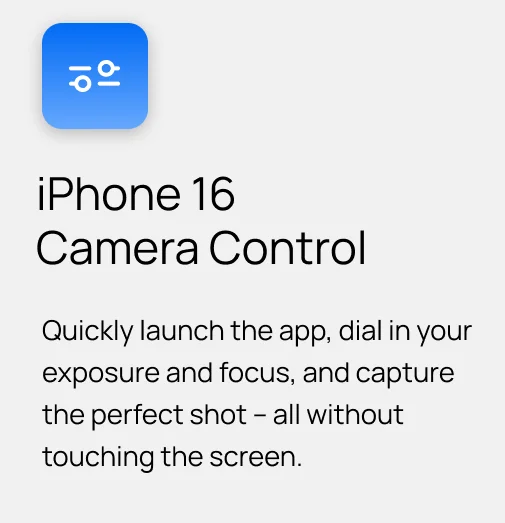 iPhone 16 Camera Control