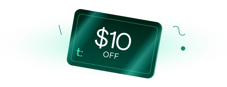 $10 off!