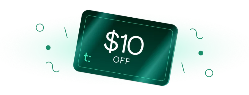 $10 off!