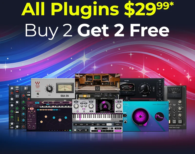 4th of July Sale | ALL Plugins $29.99 each*