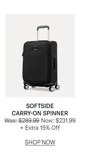 Softside Carry-On Spinner