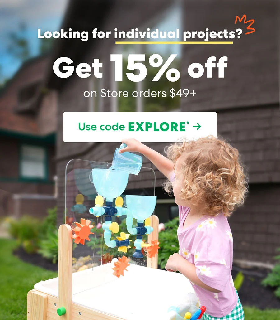 Looking for individual projects? Get 15% off on Store orders $49+. Use code EXPLORE.