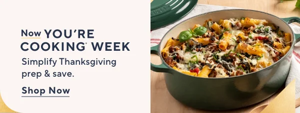 now you're cooking week