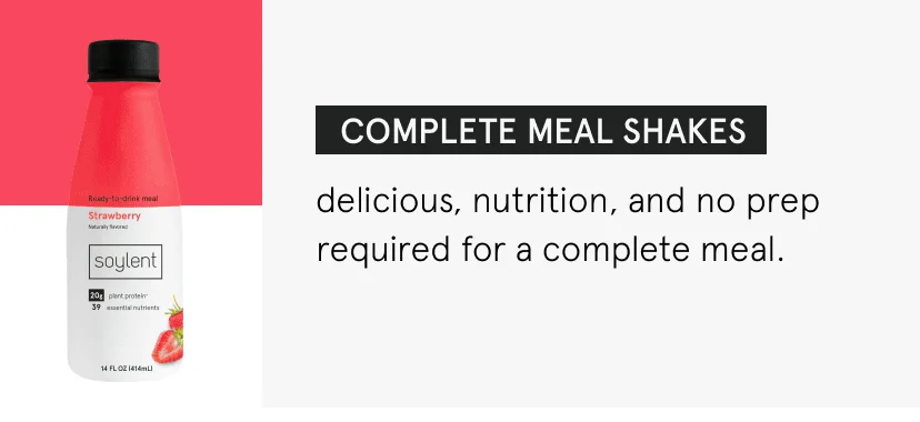 complete meal shakes: delicious, nutrition, and no prep