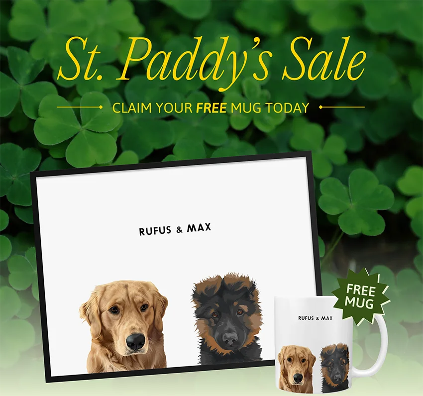 St PAddy's Sale! Claim your free mug today