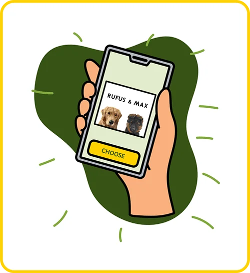 Add any Modern Pet Portrait to your cart
