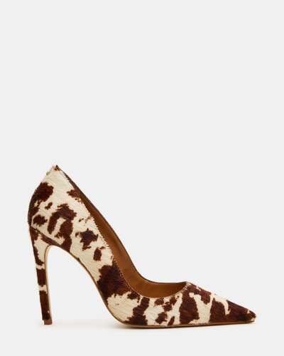 NOIR BROWN COW PRINT