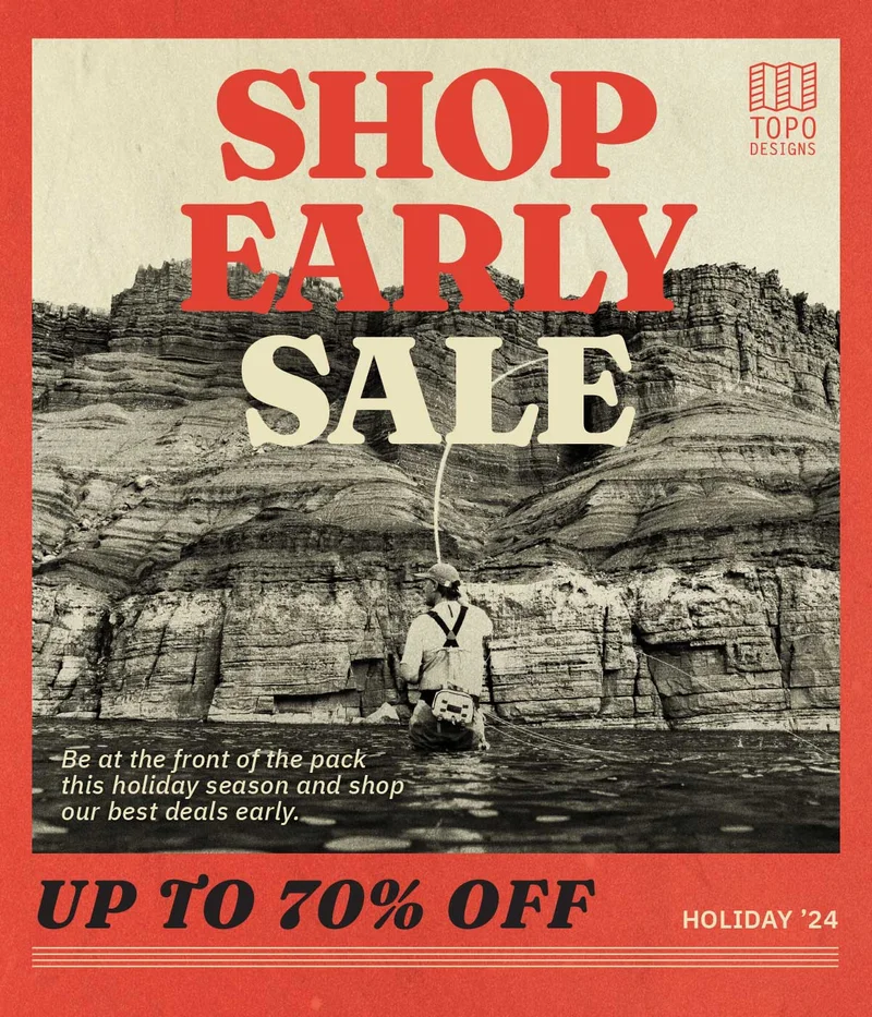 Shop Early Sale  - Up to 60% Off