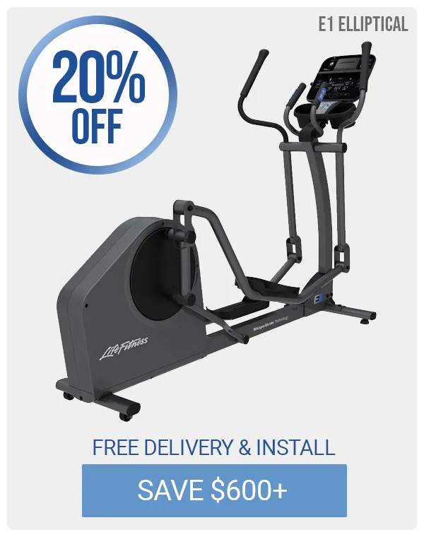 E1 Elliptical Cross-Trainer | 20% OFF