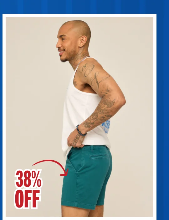 Chino Short: The Rusty Colbolts 5.5"