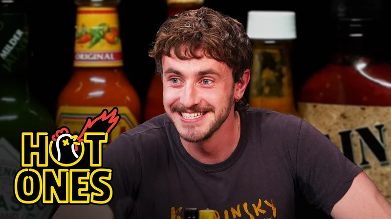 Paul Mescal on Hot Ones.