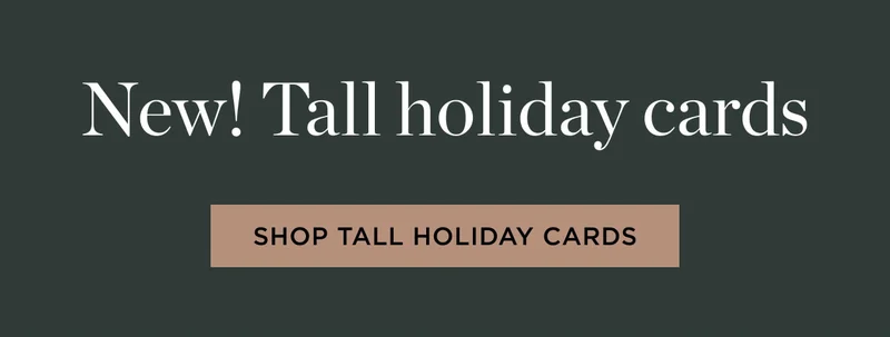 Shop Tall Holiday Cards
