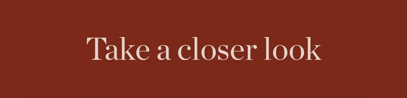 Take A Closer Look