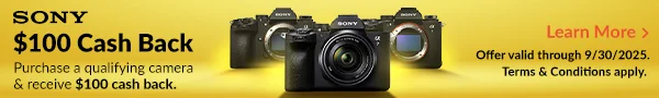 Sony Cashback | Learn More