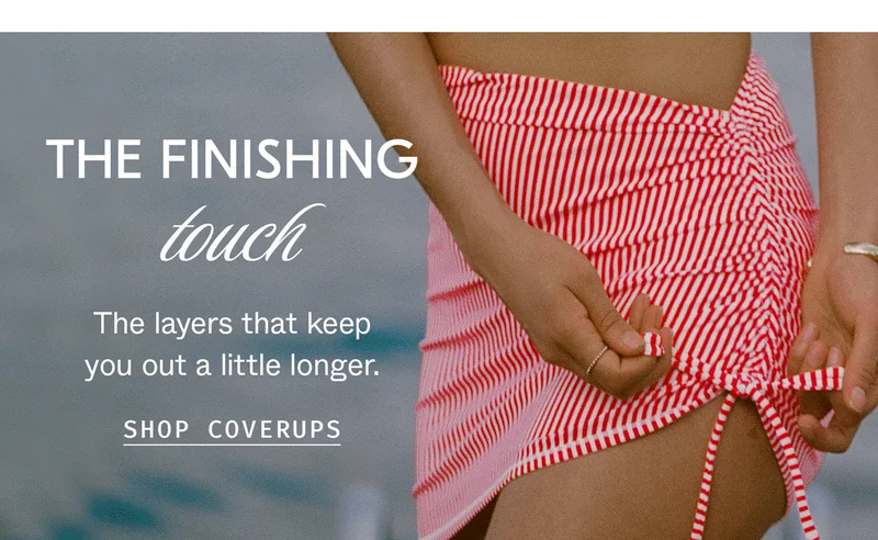 The Finishing Touch: Shop coverups