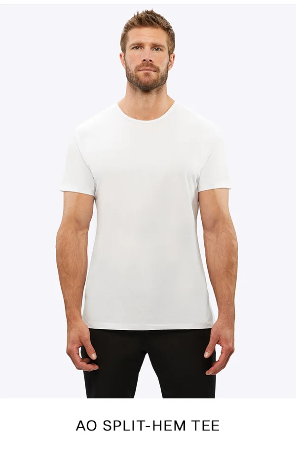 AO Split-Hem Tee $54  $40