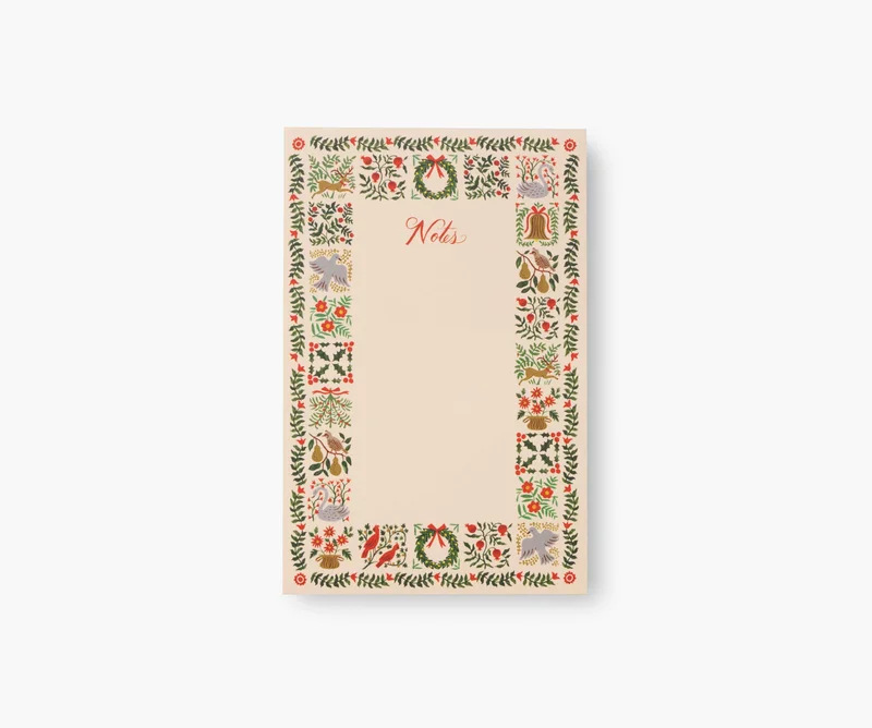 Image of Holiday Notepad - Christmastide