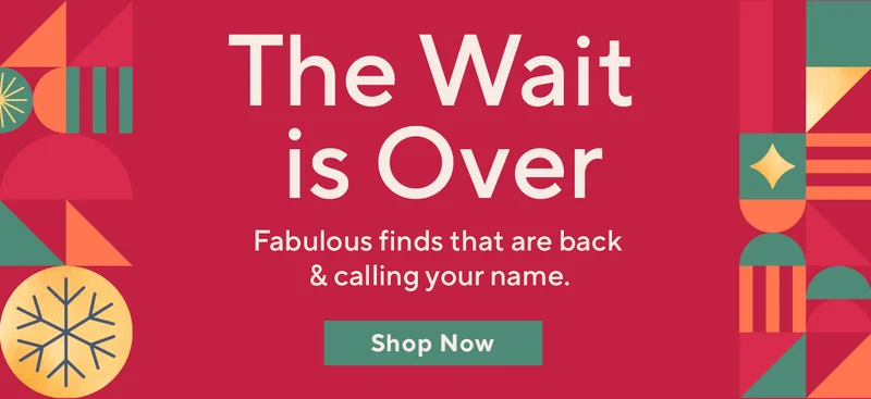 It's Back in Stock