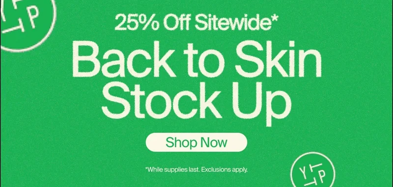 Back to Skin Stock Up