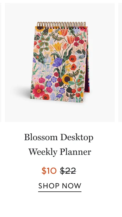 Blossom Desktop Weekly Planner
