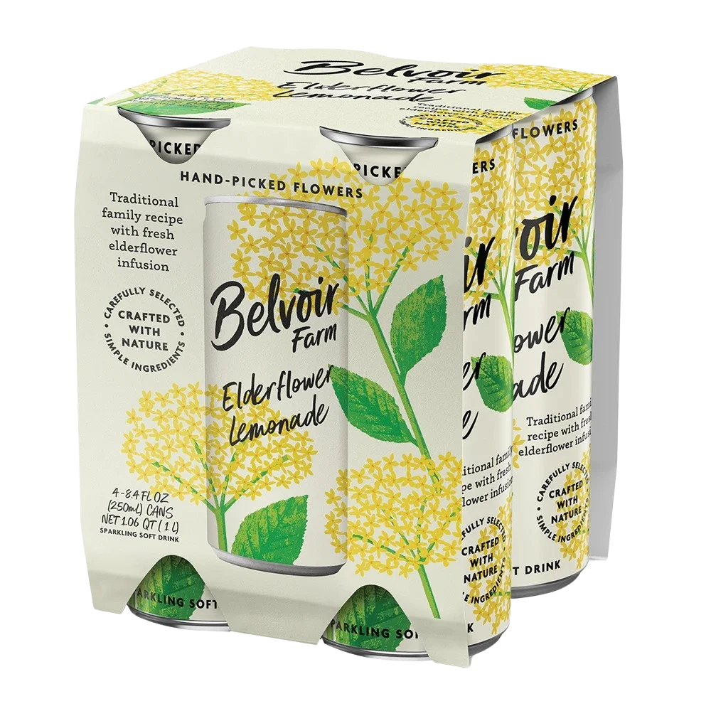 Image of BACK IN STOCK<br>Belvoir Elderflower  (4 Pack)