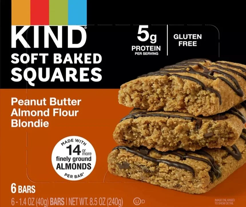 Image of KIND Peanut Butter Almond Flour Blondie Squares (6 CT)
