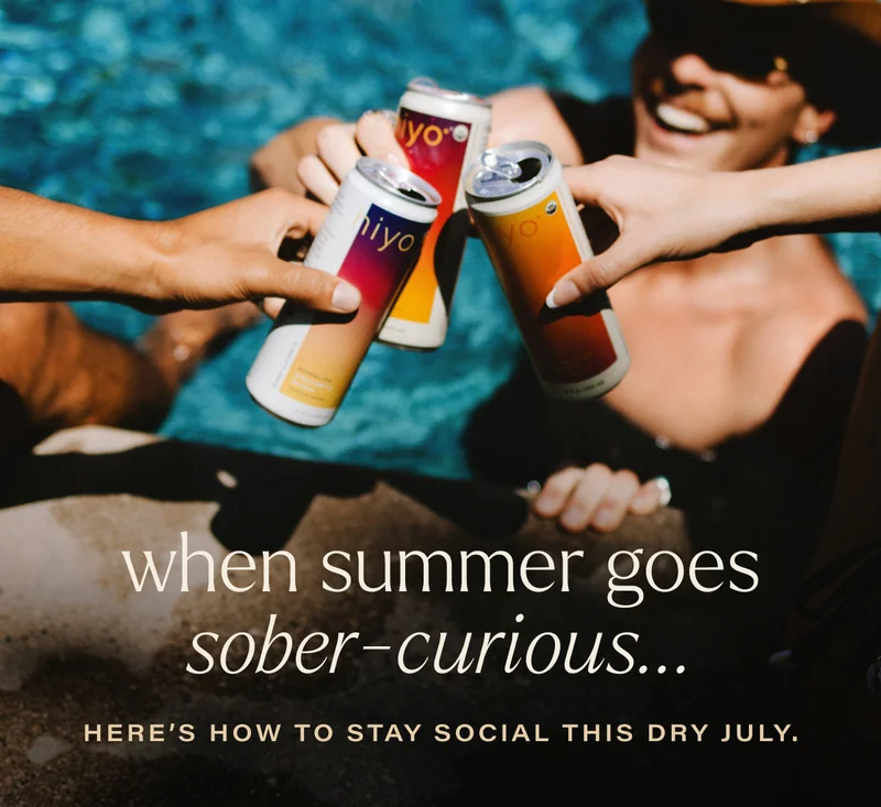 when summer goes sober-curious... here's how to stay social this dry july.