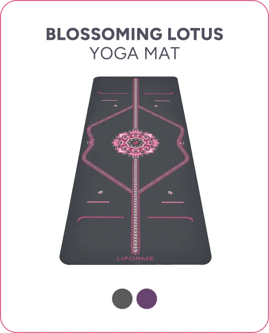 Blossoming Lotus Yoga Mat