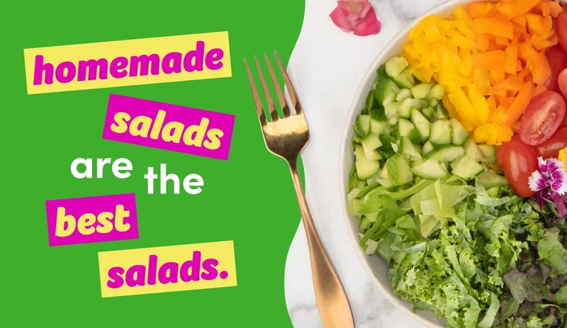 Mix of veggies in a bowl next to a fork